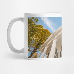 Rising columns of Windham County Courthouse, Vermont USA Mug